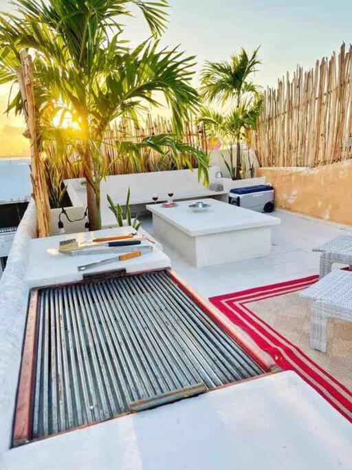 Rooftop Penthouse 3 Bedrooms, Sleeps 8! Cancún Exterior foto